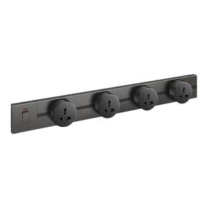 Track Socket 13A Outlet for UK and HK Mobile Power Strip