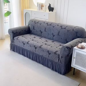 skirt lambs wool 1/2/3/4 seat universal sofa cover non-slip sofa cover for L-shaped sofa 9colors