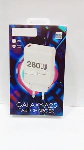 GALAXY A25 Batok Adapter Fast Charger 280W Quick Charge3.0 Batok Kepala Casan Support Fast Charging