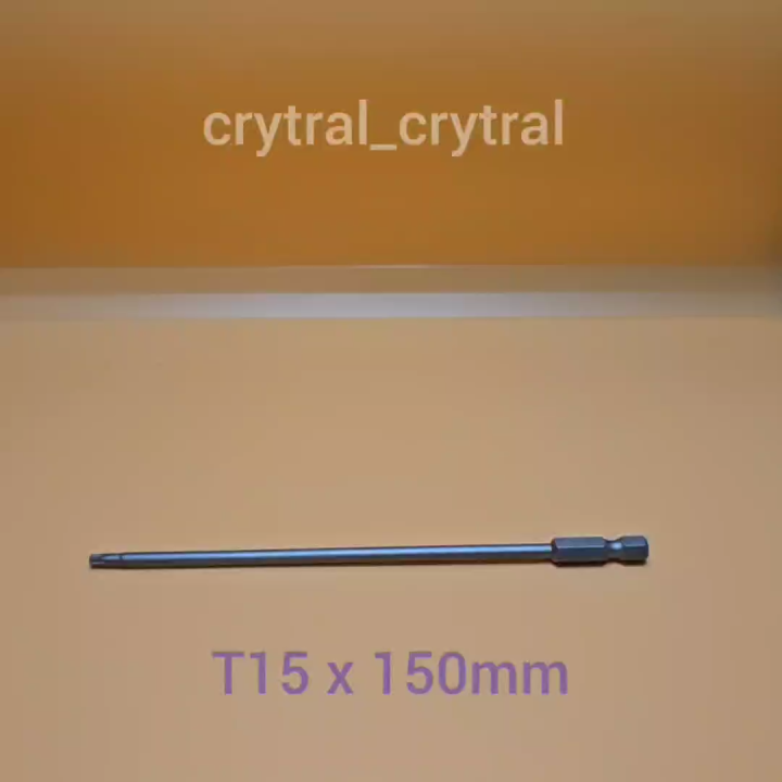 Sg Seller - Torx Screwdriver Bit T10, T15, T20 with 50, 100 & 150mm , Double Head T10, T15 & T20