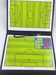 กระดานแท็กติกฟุตบอล  กระดานแท็กติกแม่เหล็ก  พับได้  พกพาสะดวก