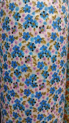 KAIN COTTON POLYESTER CORAK BUNGA READY STOCK