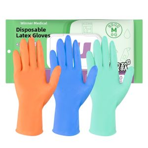 Winner | Food Grade Disposable Durable Rubber Waterproof Household Gloves