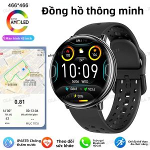 Đồng Hồ Thông Minh Amazfit Active 2 GPS Dành Cho Nam & Nữ Màn Hình AMOLED Chống Nước Tích Hợp La Bàn NFC Gọi Bluetooth Theo Dõi Nhịp Tim