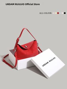 URCDN RDALVO | Red Versatile Office Handbag Clutch