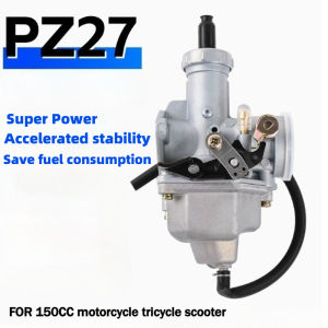 PZ27 Carburetor 27mm Carburador 4-stroke for CG 150cc 200cc 250cc 300cc ATV Go Kart Dirt Bike Honda Cg XL 125 150 175CC