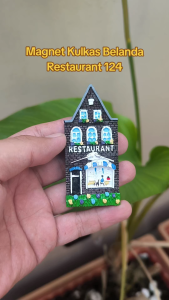 Fridge Tempelan Magnet Kulkas Souvenir Negara Holland Belanda Netherland Amsterdam Belanda Restaurant Belanda 124