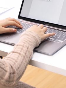 『Ymt.sto』Adjustable Desk Arm Rest Support Computer Table Arm Bracket Wrist Rest Pad for Office & Home Ergonomic Shoulder & Elbow Relief 办公桌手臂支架