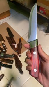 PISAU DAGING MONGOLIA Khusus Pemotong Daging Pisau Boning Baja Tahan Karat