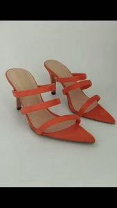 [HCM]Dép guốc xinh mũi nhọn ba dây ngang NĐ107