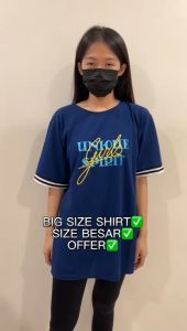 WOMEN CASUAL BIG SIZE BLOUSE OFFER/BAJU BLOUSE BAJU SHIRT SIZE BESAR COTTON MURAH HARGA BORONG