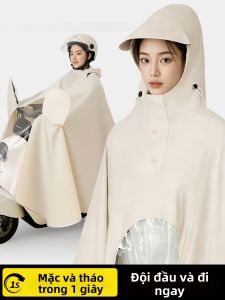 abeso | Raincoat For Adult Electric Bike Riders Waterproog Long Style