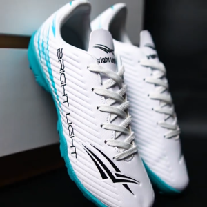 Bright Light Sepatu Futsal Anak Junior Gerigi Legend KD Putih Tosca - Sepatu Olahraga Mini Soccer Original