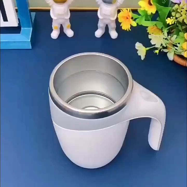 Tazza Auto Mescolante Con Agitazione Magnetica - Ricaricabile USB Per Caffè, Cioccolata, Tè - Foto 6