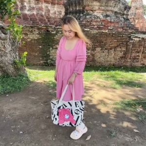 กระเป๋าผ้า กระเป๋าถือ สพายบ่า ใส่บัตร ของใช้อื่นๆ