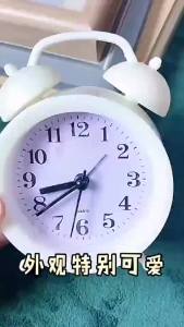 Jam Beker Doff Polos Mini ⏰ Jam Weker Alarm Meja Warna-warni Senyap Tanpa Suara Hadiah Anak & Siswa