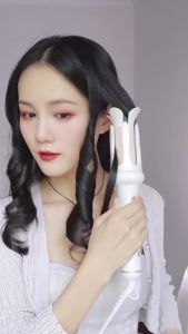 VIVID & VOGUE Catokan Keriting Otomatis Alat Pengeriting Rambut Ion Negatif Tidak Melukai Rambut Hair Styler Timer Portable 32mm