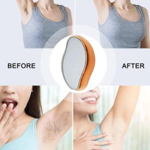 Epilator Hair Removal Nano Glass Pencabut Bulu Alat Penghilang Bulu Pencabut Bulu Ketiak Pembersih Bulu Kaki Epilator Manual Nano Glass Epilator Hair Removal Tanpa Rasa Sakit Penghilang Eksfoliasi Kulit Tanpa Rasa Sakit Portable