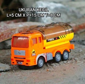 dolkishop Mobil Truk mini yang dapat berjalan dan berbelok arah saat mentok Disertai lampunya