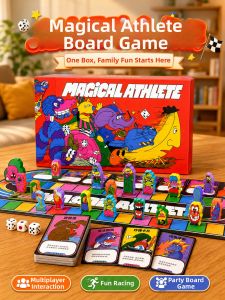 Intelligent Thinking Training Magic Athlete Board Game Toy