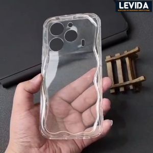 Softcase Silikon Bening Melting Case Gelombang Tecno Pova 6 Tecno Pova 6 Pro