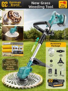 MZAO | Electric Lithium Battery Cordless Lawn Mower