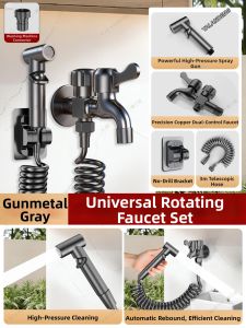 YALANDENG | High Pressure Spray Gun Multi-functional Water Tap
