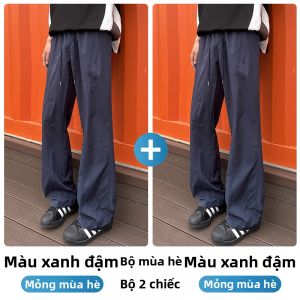 Paul Frank | Quần Suông Mỏng Phong Cách Dân Dã Đen