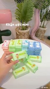 GIẤY ƯỚT BỎ TÚI SIÊU TIỆN LỢI