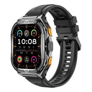 1.96-inch AMOLED GPS Smart Watch Men Bluetooth Call Heart Rate Sleep Monitor 5ATM Waterproof Outdoor Sport Smartwatch for Women