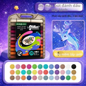HERO | Bút Màu Đầu Mềm Chống Nước Có Thể Tẩy Rửa Và Lớp Đựng