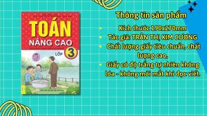 Sách - Toán Nâng Cao Lớp 3 Biên soạn theo chương trình GDPT mới - ndbooks
