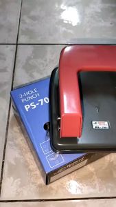 💙เครื่องเจาะกระดาษ ที่เจาะรูกระดาษ Power Stone No.PS-700 เจาะได้ครั้งละ 20 แผ่น/คละสี | KKNT