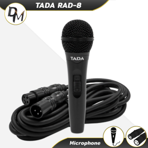 TADA RAD-8 ไมค์สาย เสียงดี โทนชัดหนา เหมาะใช้ ร้องเพลง ประชุม สัมมนา สายไมโครโฟน 5m Vocal Microphone