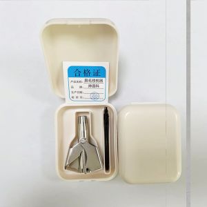 Máy tỉa lông mũi thủ công bằng thép không gỉ có thể rửa sạch chất lượng -Lumbley