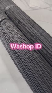 Ruji 2mm 70 cm 400 batang lidi bambu warna hitam Jeruji Sangkar burung