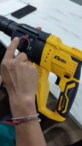 KANTO รุ่น KT-POWER-RH25 สว่านโรตารี่แบตเตอรี่ไร้สาย 20 V ครบชุด แบต 4 แอมป์ แท่นชาร์จ+อุปกรณ์ครบชุด ราคาถูกมาก!!!!