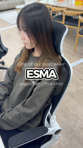 (JIJI.SG x VISIONSWIPE™) ESMA Office Chair - Office Chairs / Study Chair / Gaming Chair / GRETA Mat