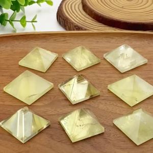 1PC High Quality Citrine Pyramid Natural Crystal PyramidNatural Decoration Birthday Gift Women Gift Girlfriend Gift.