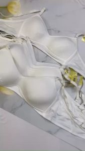 Áo lót lá vải cho học sinh không gọng mút ép mỏng liền Saki - AOLA368