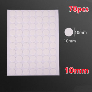 Round Adhesive Double Sided Tape Stickers Removable Round Sticky Tack No Trace Small Stickers for Festival Decoration