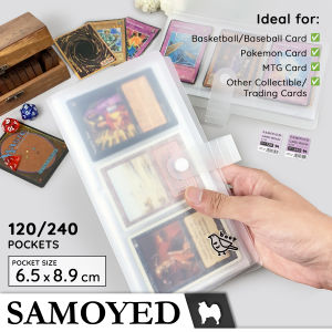 Buku & Album Kartu Koleksi: Photocard MTG Card Book & Tempat Kartu Samoyed CRDB-K13F