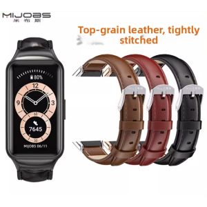 mijobs | Huawei Band Compatible Leather Strap