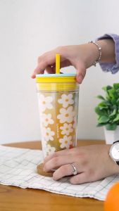 Tumbler Botol Minum Dingin Double Wall Bucket Cold Cup 580ml Lock n Lock Lock & Lock HAP520