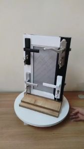 Aluminum Alloy/Stainless Steel Boutique Bathroom Toilet Door Handle Lock Key Lock