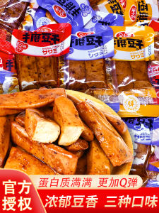 Chuan Spicy Handground Tofu Snack Weighed Packaging BBQ Flavor Craving Reliever Small Treat Dried Vegetable Product from China