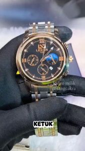 Jam Tangan Kasual Bisnis Pria Luxury Diamond Asli Original Tahan Air New Model Lexier Import Terbaru Waterproof Stainless Steel Anti Karat Luminous Nyala Tempat Gelap Kalender Date Kaca Tebal Tahan Gores Aksesoris Arloji Mens Watches Analog COD -JXR-02