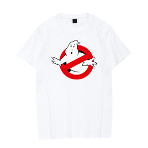 Sci-Fi Movie Ghostbusters Short Sleeve Mens T-Shirt Casual Loose Fit Cotton round Neck Print T-Shirt for Youth Daily Wear