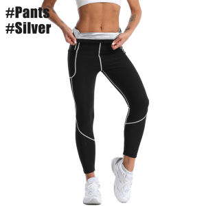1PCS Sauna Suit for Women Weight Loss Sweat Suit Boxing Exercise Sweat Sauna Sweatshirt Pants for Workout Body Shaper