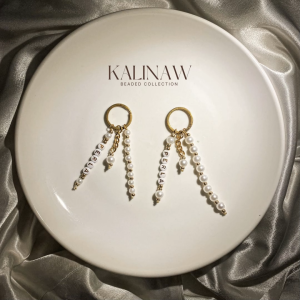 KALINAW Classy Customized Name Pearl Beaded Keychain/ Phone Strap/ Key Ring